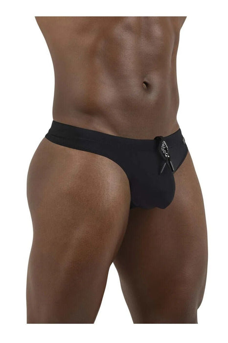 ErgoWear Swimwear SW X4D Swim Thongs in Jet Black 16936