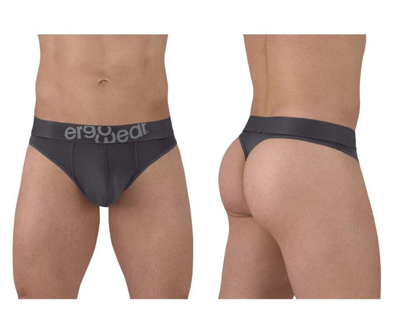 ErgoWear Thong HIP Stretchy Quick - Dry Soft Microfibre Thongs Shark Gray 14934