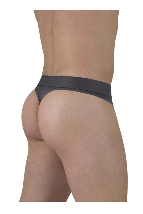 ErgoWear Thong HIP Stretchy Quick - Dry Soft Microfibre Thongs Shark Gray 1493 - SexyMenUnderwear.com