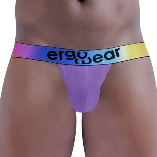 ErgoWear Thong MAX SE Pride Rainbow Thongs in Lilac Purple 1434 791