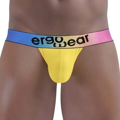 ErgoWear Thong MAX SE Pride Rainbow Thongs in Yellow 1438 791