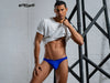 ErgoWear Thong X4D Quick Dry and Resilient Soft Thongs in Royal Blue 1707 - SexyMenUnderwear.com