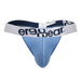 ErgoWear Thongs MAX Cotton Lightweight Men Thong in Light Blue 1711 - SexyMenUnderwear.com