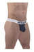 ErgoWear Thongs MAX Cotton Sports Edge Low - Rise Thong Navy Blue 1470 90 - SexyMenUnderwear.com