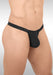 ErgoWear Thongs SLK Hyper - Soft 3Dimensional Pouch in Black 1660 6 - SexyMenUnderwear.com