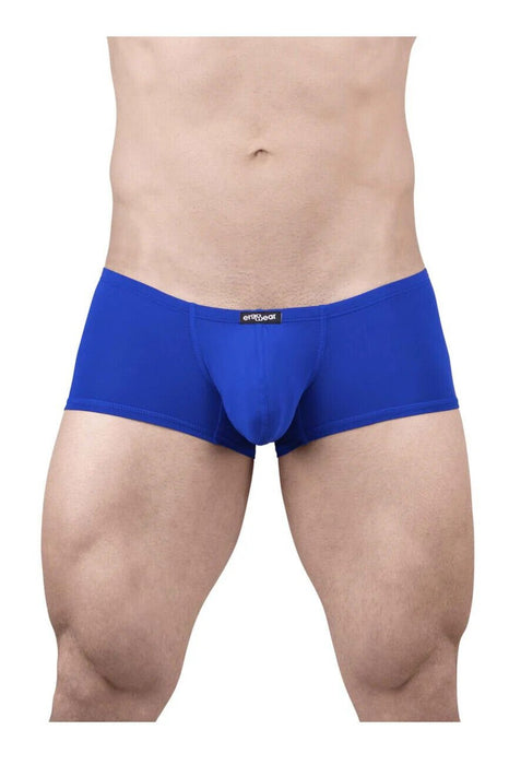 ErgoWear Trunks X4D Mini Boxer 3D - Seamed Pouch in Royal Blue 1709 - SexyMenUnderwear.com