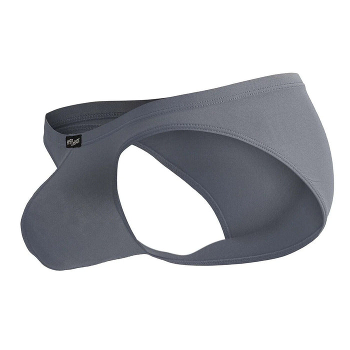 ErgoWear X4D Low Rise Bikini - Briefs Ergonomically Shaped Pouch in Gray 1704 - SexyMenUnderwear.com