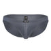 ErgoWear X4D Low Rise Bikini - Briefs Ergonomically Shaped Pouch in Gray 1704 - SexyMenUnderwear.com