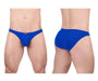 ErgoWear X4D Low Rise Bikini - Briefs Ergonomically Shaped Pouch Royal Blue 1708 - SexyMenUnderwear.com