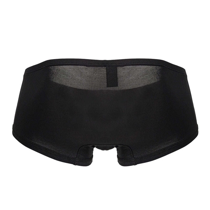 ErgoWear X4D Mini Boxer Trunks 3D - Seamed Pouch in Black 1701 - SexyMenUnderwear.com