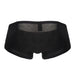 ErgoWear X4D Mini Boxer Trunks 3D - Seamed Pouch in Black 1701 - SexyMenUnderwear.com