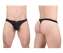 ErgoWear X4D Thongs Quick Dry and Resilient Soft Thong in Black 1699 - SexyMenUnderwear.com