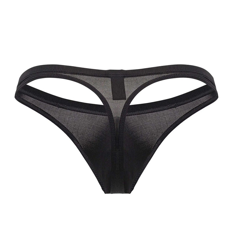 ErgoWear X4D Thongs Quick Dry and Resilient Soft Thong in Black 16996