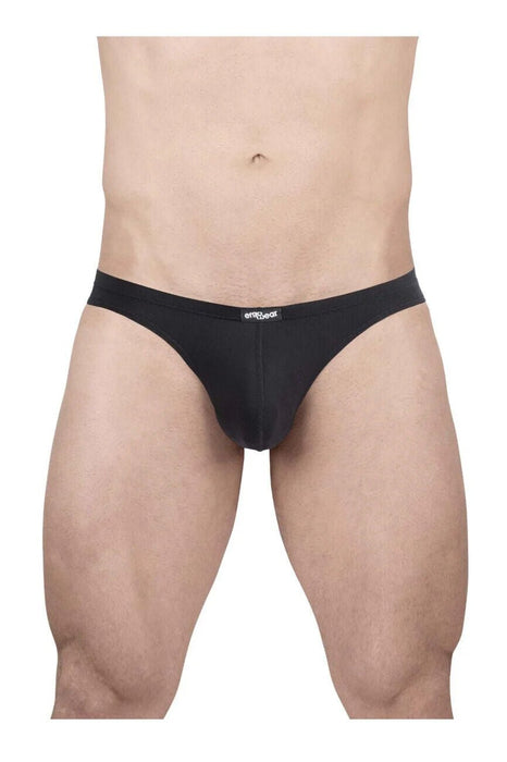 ErgoWear X4D Thongs Quick Dry and Resilient Soft Thong in Black 1699 - SexyMenUnderwear.com