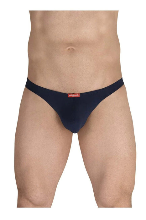 ErgoWear X4D Thongs Soft Microfibre Navy Blue Thong 1599 94 - SexyMenUnderwear.com