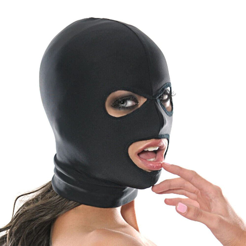 Fetish Fantasy Spandex 3 Hole Hood - SexyMenUnderwear.com