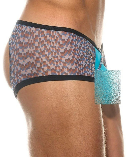 GREGG HOMME Bottomless Boxer Trunks Bare Collection in Aqua 201205 G412