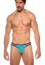 GREGG HOMME Bottomless Briefs Bare Collection in Aqua 201203 G483