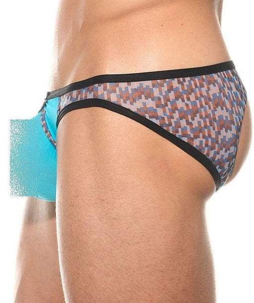 GREGG HOMME Bottomless Briefs Bare Collection in Aqua 201203 G481