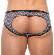 GREGG HOMME Bottomless Briefs Bare Collection in Aqua 201203 G484