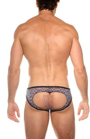 GREGG HOMME Bottomless Briefs Bare Collection in Lilac 201203 G484