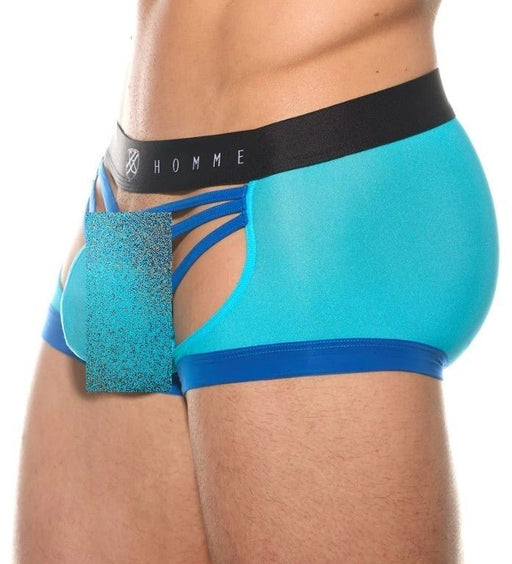 Gregg Homme Boxer SLINGSHOT Sheer Boxer Briefs in Aqua 200205 G581