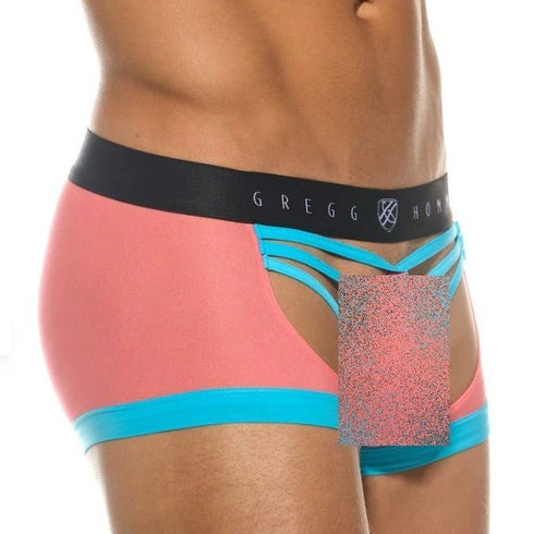 Gregg Homme Boxer SLINGSHOT Sheer Boxer Briefs in Coral 200205 G991