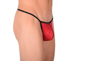 GREGG HOMME Boytoy String With T - Back Very Light Fabric in Red 95014 1571