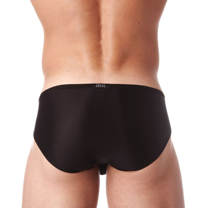 Gregg Homme Brief Voyeur Liquid Touch Briefs Black 100603 51 - SexyMenUnderwear.com