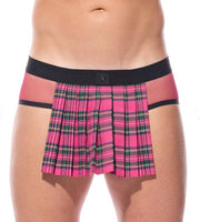 Gregg Homme Kilt Brief Combo Open Pouch KINKILT Soft Mesh Pink Briefs 210503 GT42