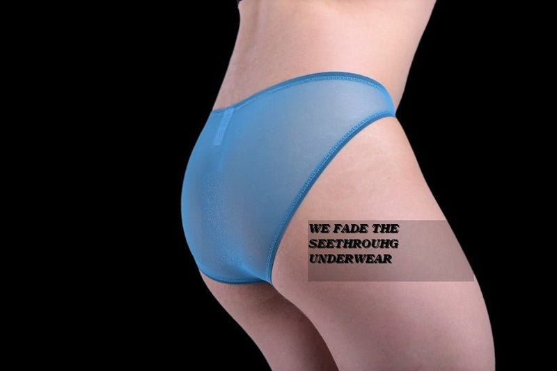 GREGG HOMME Sheer Briefs Kasanova See-Through Brief C-Ring Light Blue 34