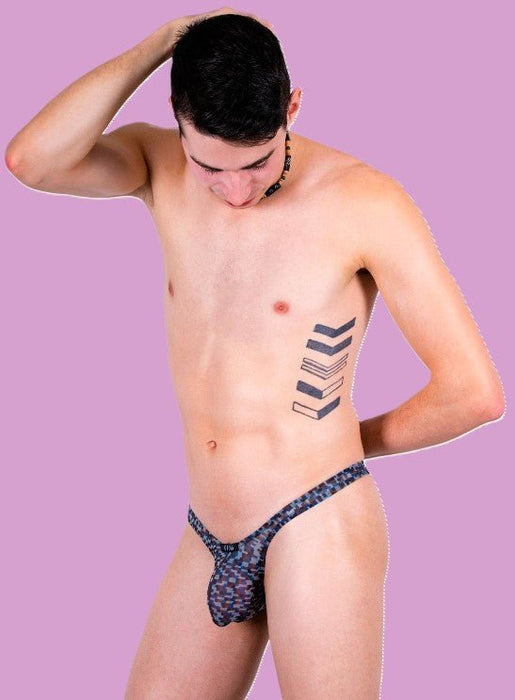 GREGG HOMME Thong Second - Skin C - Ring Sun Tanning Sheer Tan R143004 17A - SexyMenUnderwear.com