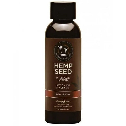 Hemp Seed Massage & Body Oil - 2 fl.oz. Travel Size Nourishing Massage Oil - SexyMenUnderwear.com