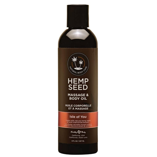 Hemp Seed Massage & Body Oil - 8 fl.oz. Nourishing, Moisturizing Massage Oil1