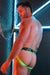 Jockstrap BREEDWELL Neo - Camo Jock Built in D - Rings Neon Green 14 - SexyMenUnderwear.com