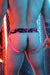 Jockstrap BREEDWELL Neo - Camo Jock Built in D - Rings Neon Pink 14 - SexyMenUnderwear.com