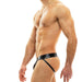 Jockstrap Modus Vivendi Viral Vinyl Jock Shiny Glossy Lavish Black 08011 B78 - SexyMenUnderwear.com