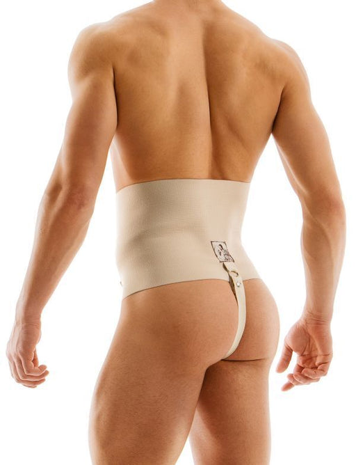 Jockstrap Only MODUS VIVENDI Transformer Soft Cotton Wide Band Natural Beige 14212 B862