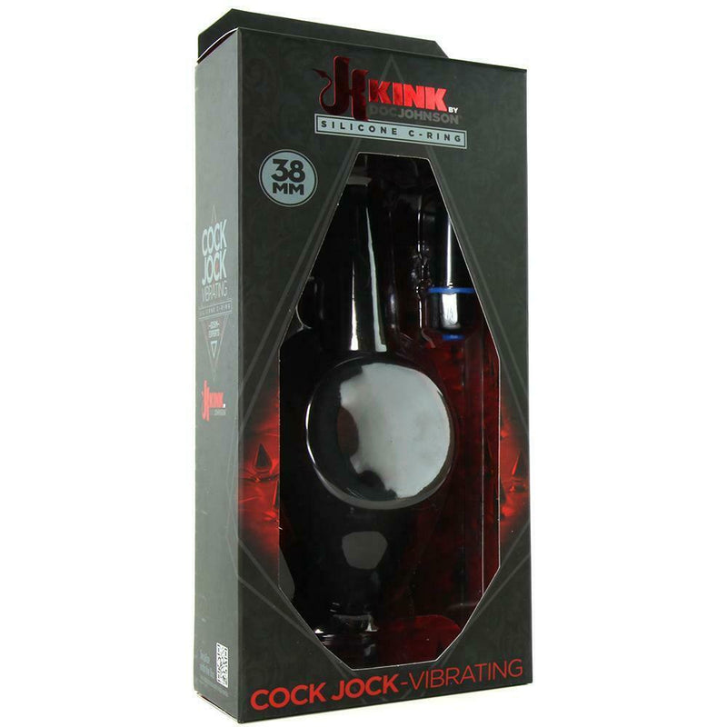 Kink Vibrator Cock - Jock 10X Vibrating Silicone C - Ring SX11