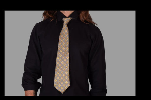 KITON Napoli Chic ART Men Necktie 100% Silk 58'' Long K162