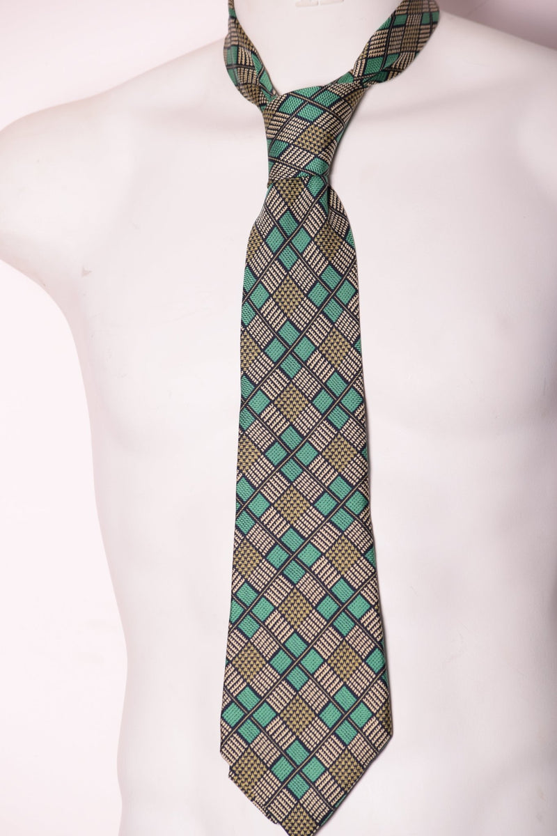 KITON Napoli Chic ART Men's neck Tie 100% Silk 58'' long K123