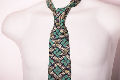 KITON Napoli Chic ART Men's neck Tie 100% Silk 58'' long K121