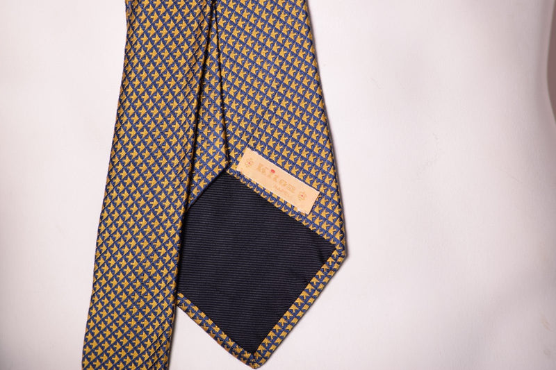 KITON Napoli Chic ART Men's neck Tie 100% Silk 58'' long K324