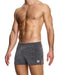 Knitted Shorts MODUS VIVENDI Crackled Slim Fit Retro - Shorts Yarns Grey 25361 B93 - SexyMenUnderwear.com