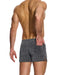 Knitted Shorts MODUS VIVENDI Crackled Slim Fit Retro - Shorts Yarns Grey 25361 B93 - SexyMenUnderwear.com