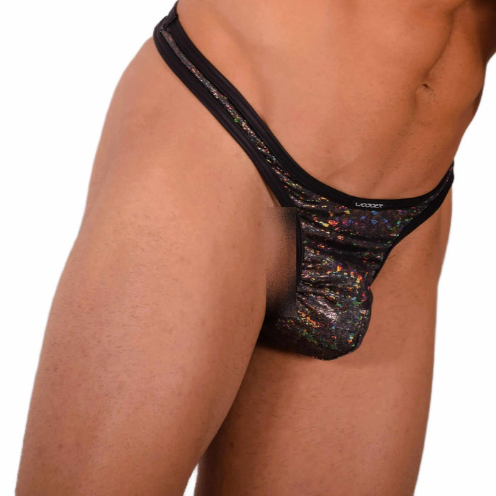 L Wojoer Sexy Black Party Thong 33941 MX18 - SexyMenUnderwear.com