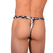 L Wojoer Sexy Grey Thong 33939 MX18 - SexyMenUnderwear.com