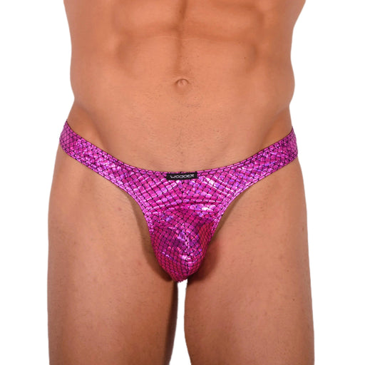 L Wojoer Sexy Reptile Pink Thong 33936 MX181