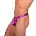 L Wojoer Sexy Reptile Pink Thong 33936 MX18 - SexyMenUnderwear.com