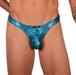 L Wojoer Sexy Reptile Turquoise Thong 33932 MX181